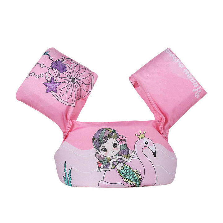 Women's Inflatable Swim Aid with Colorful Flamingo Design Kalsten