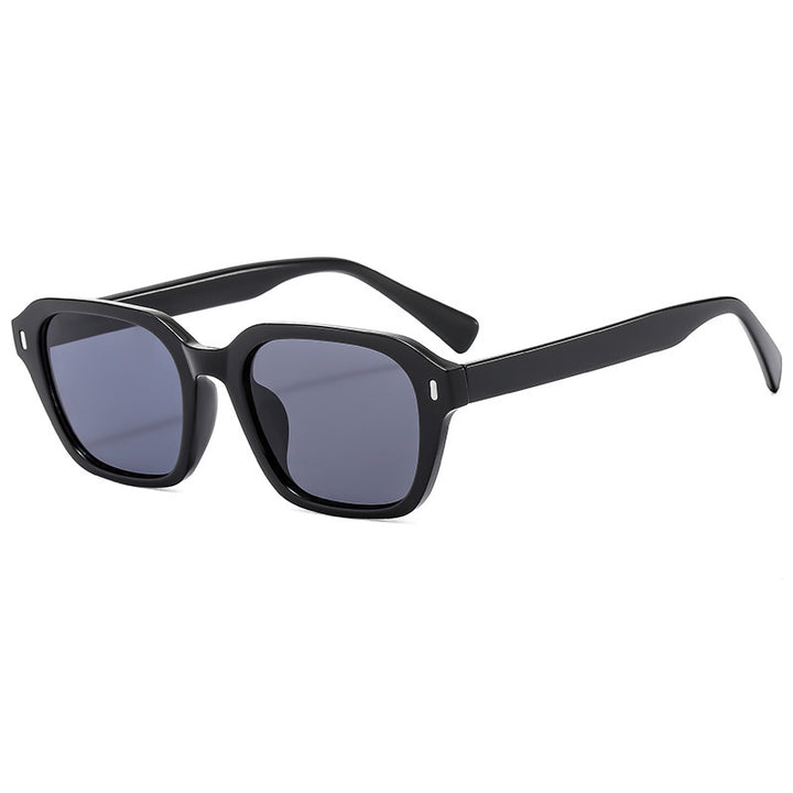 Ladies Square Sunglasses with Stylish Transparent Frame and UV Protection Kalsten