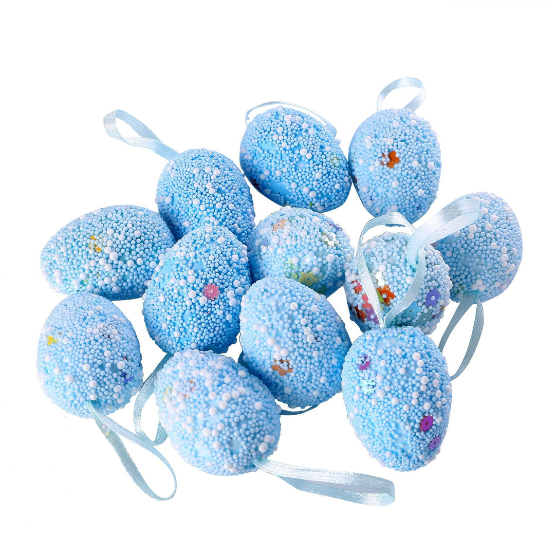 Decorative Speckled Hanging Easter Eggs Kalsten