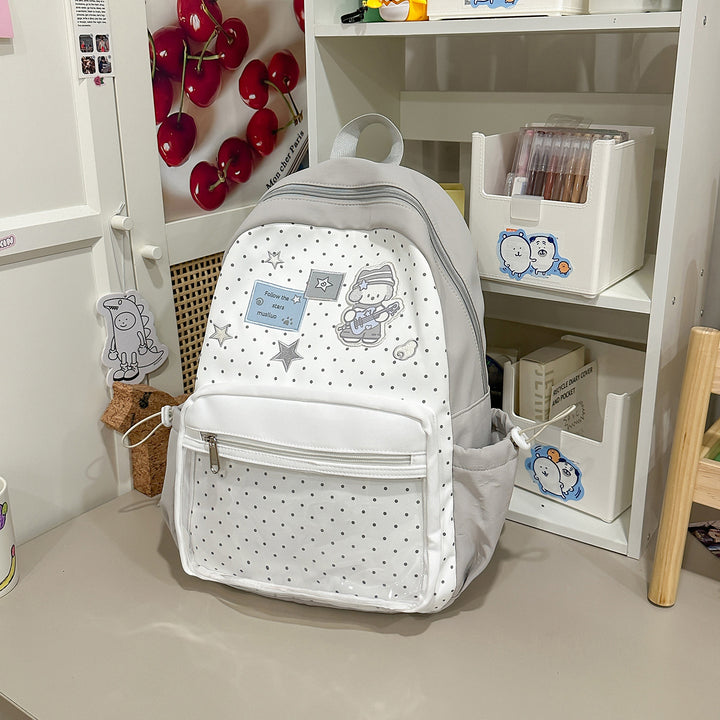 Fun-Themed Illustrated Backpack Kalsten