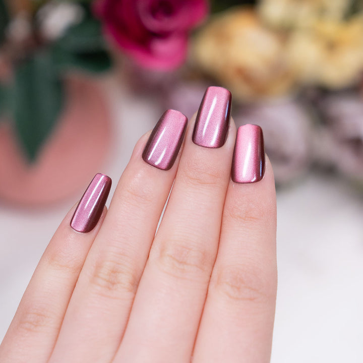 Glossy Press-On Nail Art  1791110921