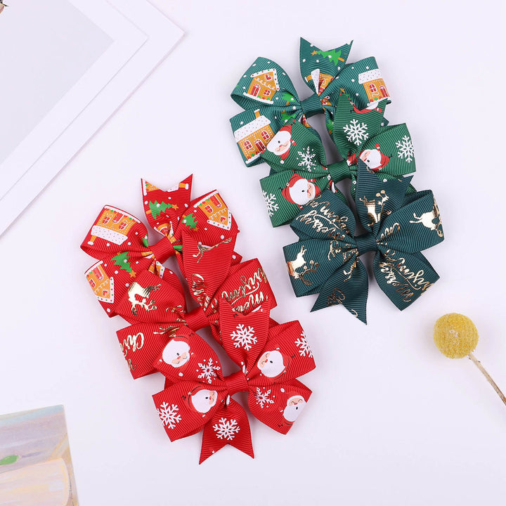 Festive Holiday Hair Bow Kalsten