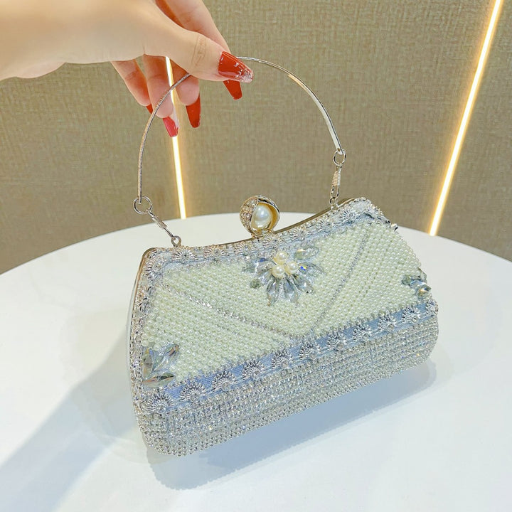 Beaded Evening Shoulder Bag