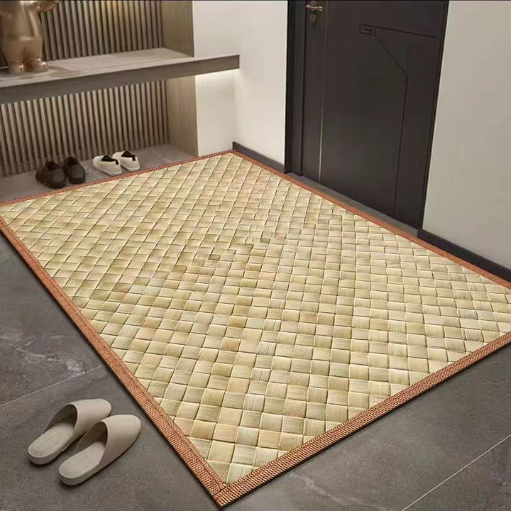 Bamboo Textured Floor Mat