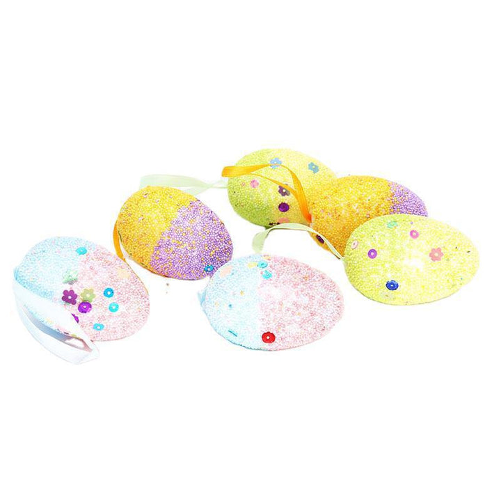 Decorative Sparkling Easter Egg Ornaments Kalsten