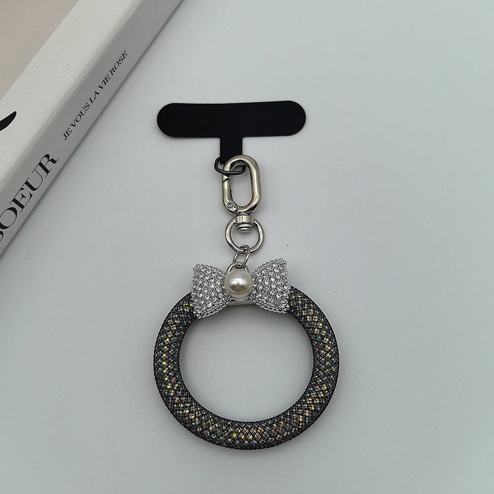 Elegant Rhinestone Bow Keychain Kalsten