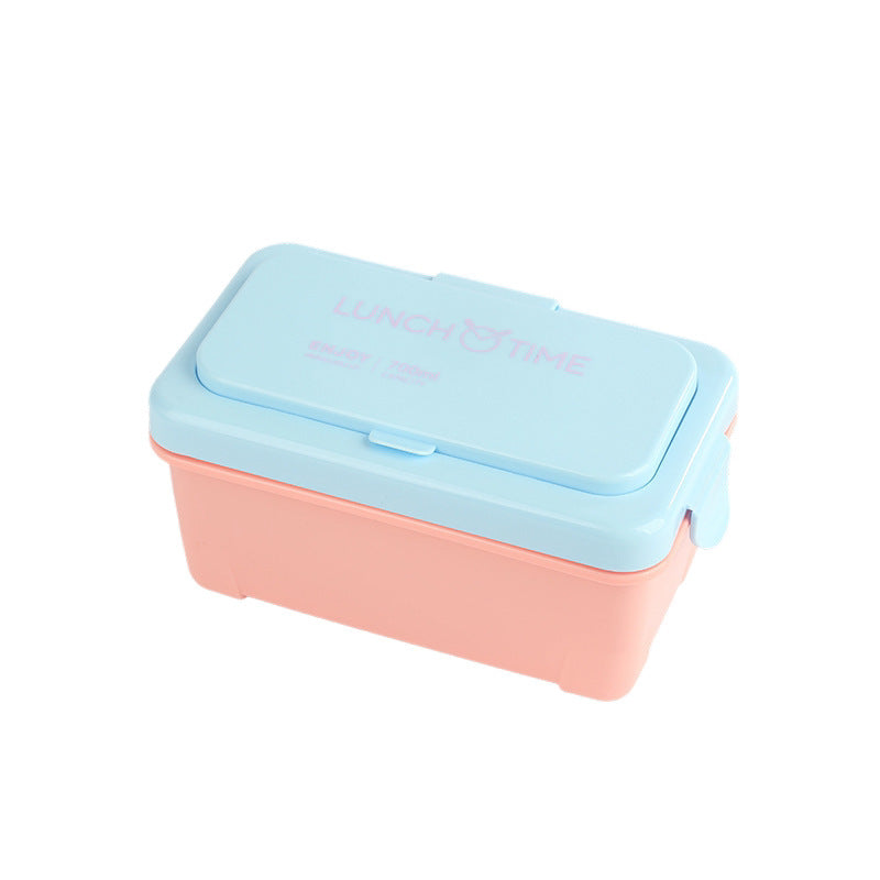Multi-Compartment Eco-Friendly Lunch Box with Leak-Resistant Design