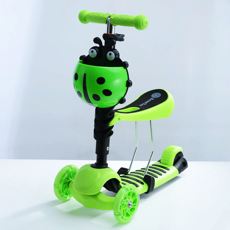 Fun-Themed Adjustable Kick Scooter Kalsten