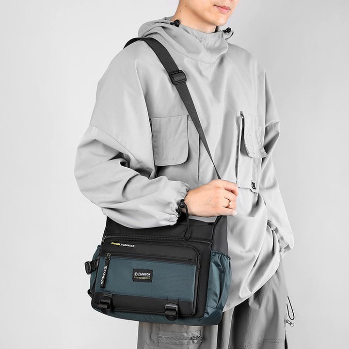 Multi-Pocket Messenger Bag