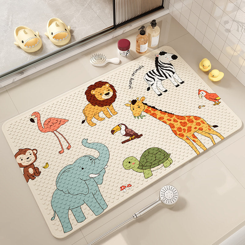 Animal-Themed Bath Mat Kalsten