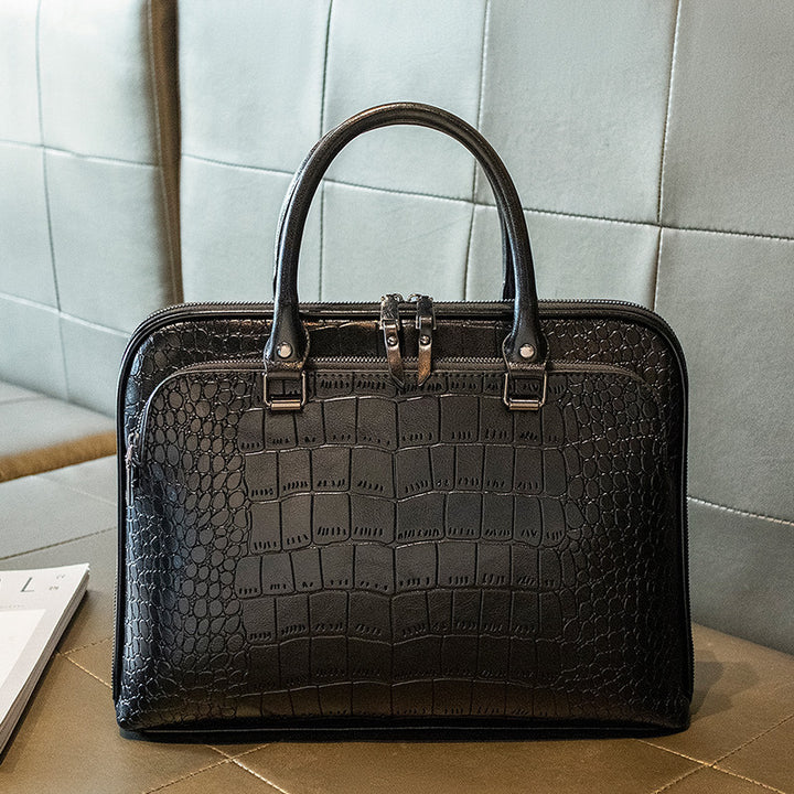 Elegant Business Bag with Structured Design Kalsten