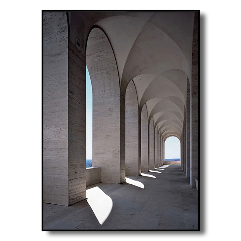 Elegant Architectural Canvas Print