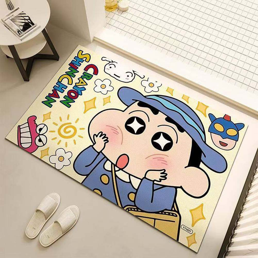 Cartoon-Themed Floor Mat