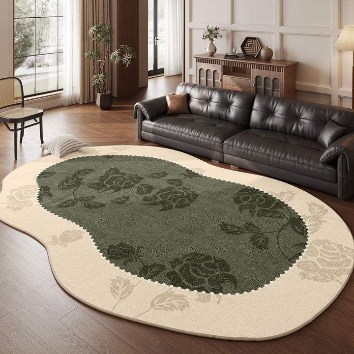 Floral Patterned Area Rug