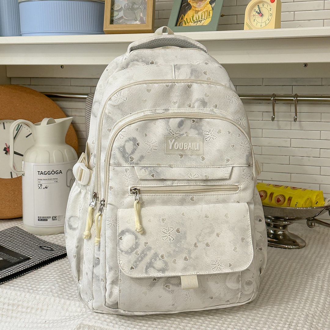 Charming Floral Print Backpack Kalsten
