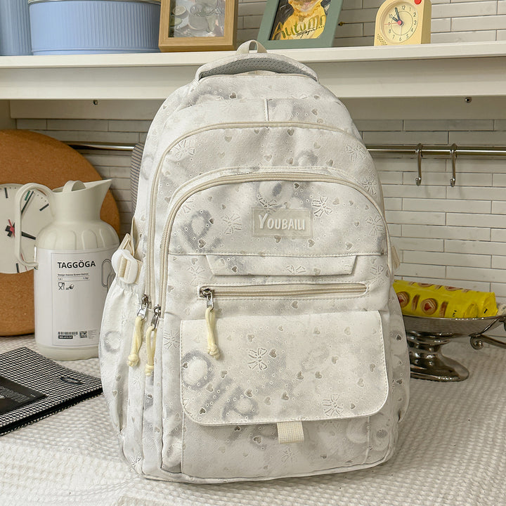 Charming Floral Print Backpack Kalsten