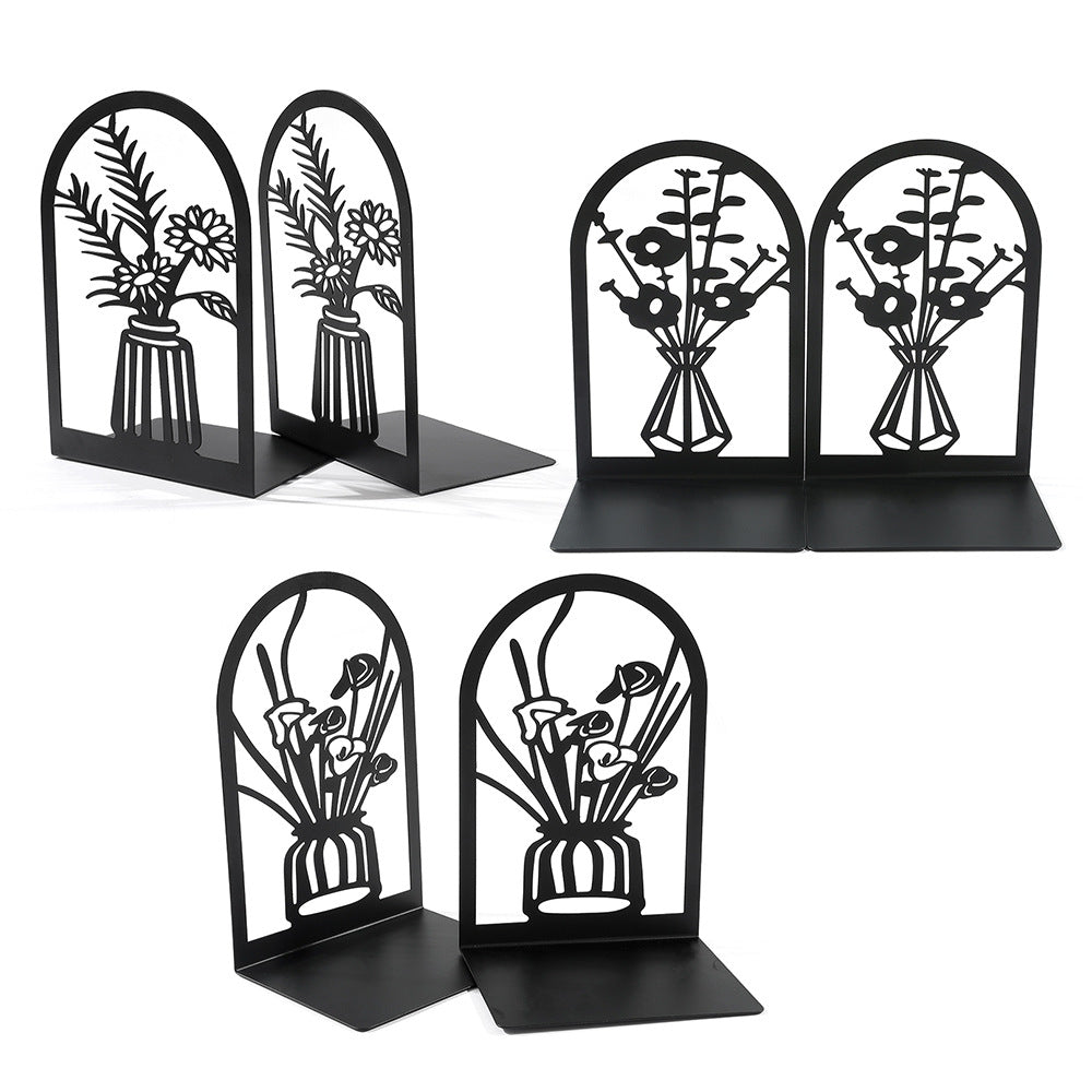 Floral Design Bookends