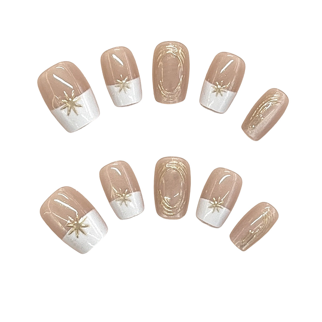 Elegant Press-On Nail Set Kalsten