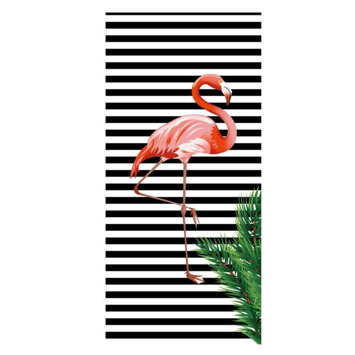 WoTropical Flamingo Beach Towel Kalsten