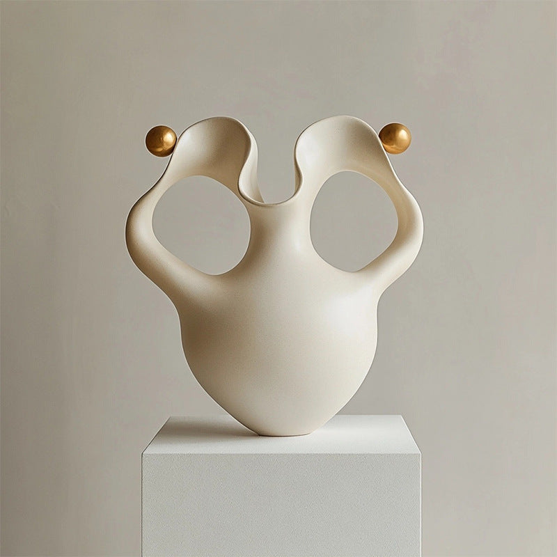 Artistic Abstract Floral Sculpture