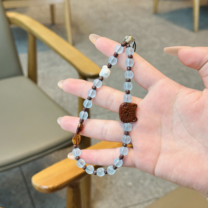 Beaded Charm Phone Lanyard Kalsten 1790134781