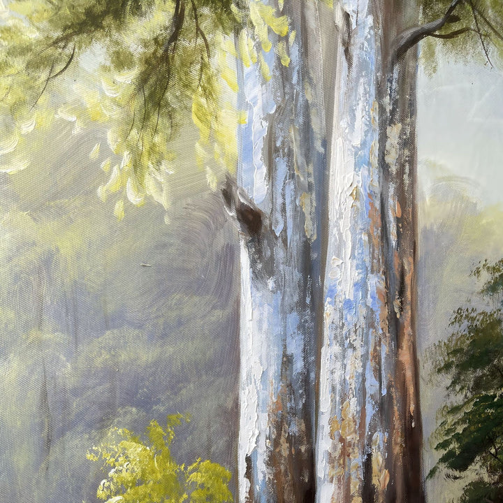 Scenic Forest Landscape Canvas Art Print