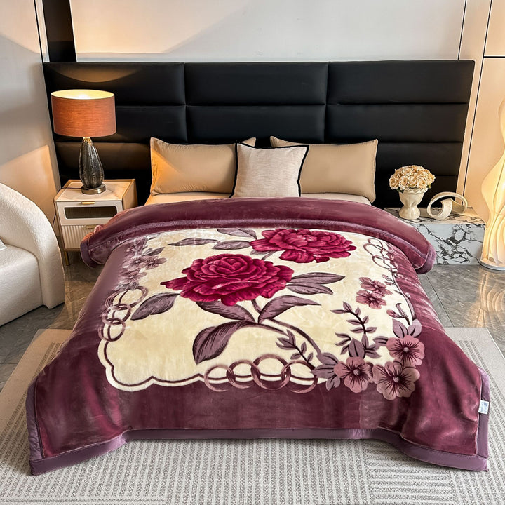 Cozy Cartoon Themed Blanket Kalsten