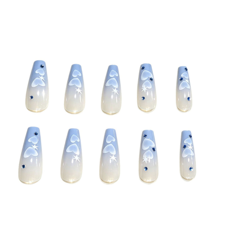 Artistic Press-On Nail Art Tips Kalsten