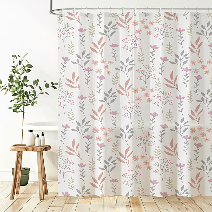 Floral Print Shower Curtain Kalsten