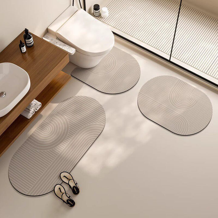 Premium Non-Slip Bathroom Mat Set