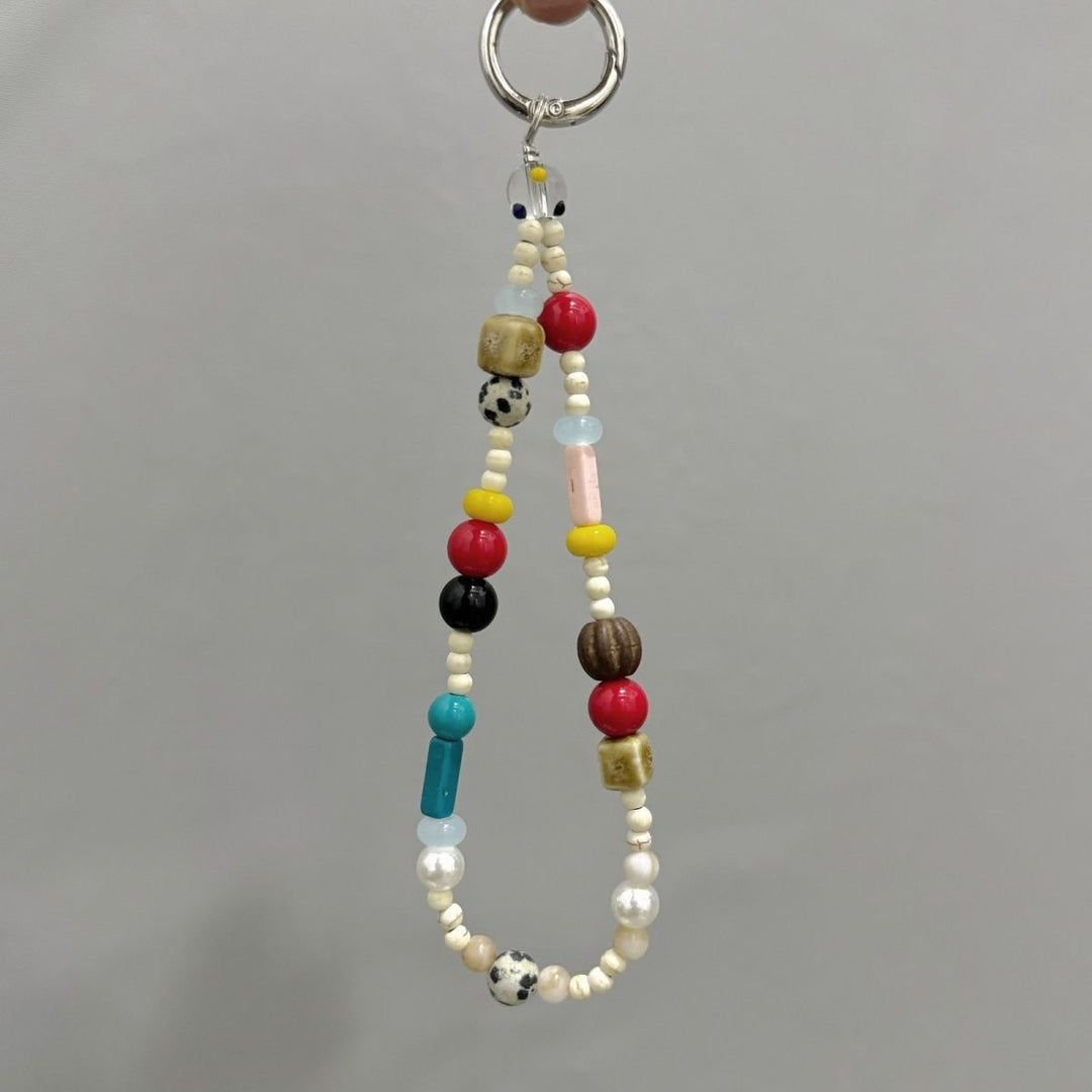 Beaded Charm Keychain Kalsten
