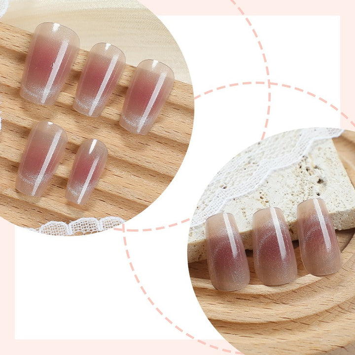 Artificial nail set with elegant ombre design Kalsten