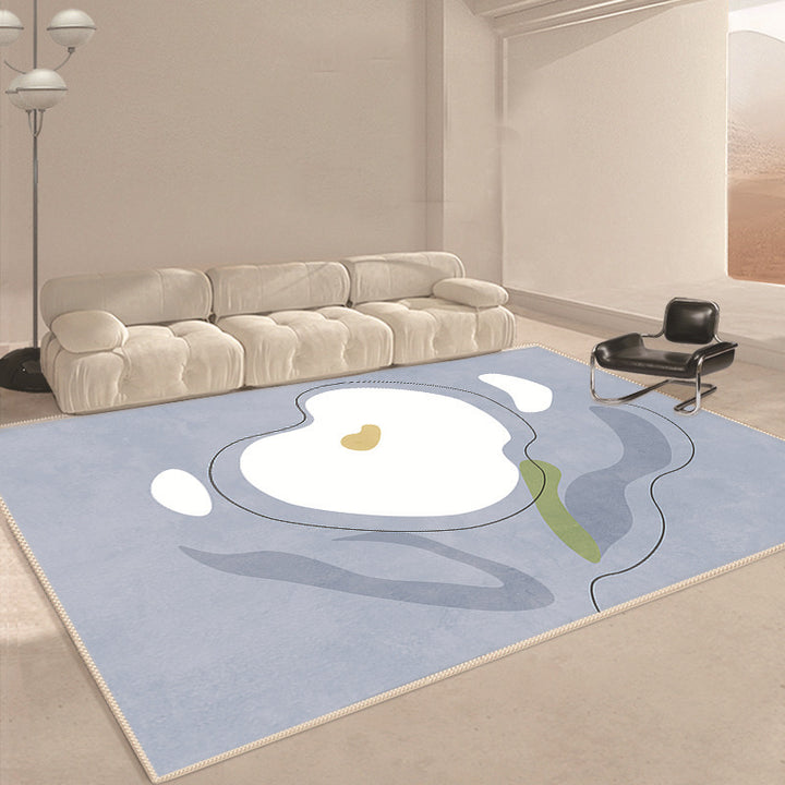 Modern Geometric Floral Area Rug Kalsten