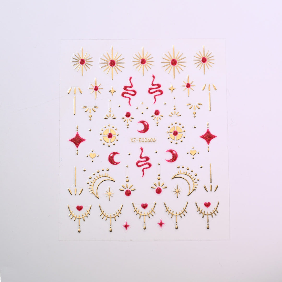 Cute Love-Themed Nail Art Charms