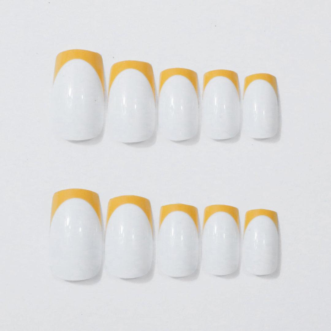 Creative French Tip Nail Enhancements Kalsten