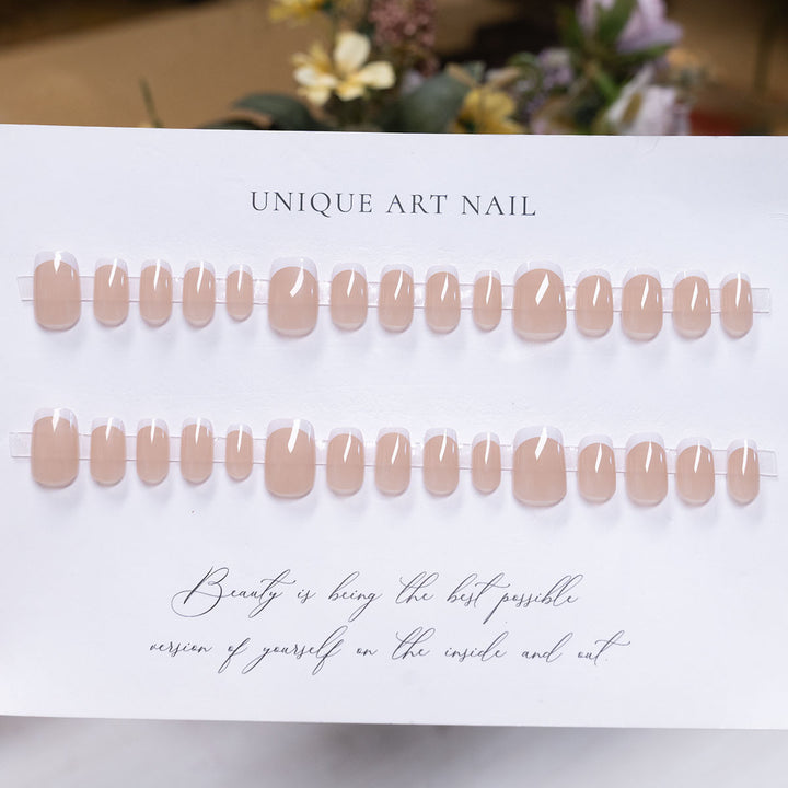 Premium Glossy Press-On Nails Set