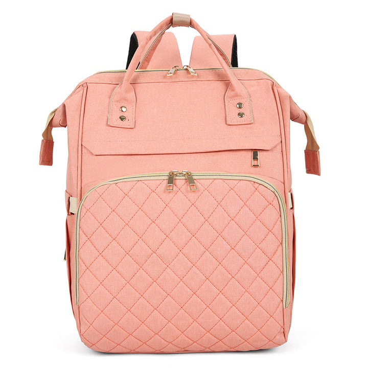 Multi-Functional Quilted Travel Backpack Kalsten