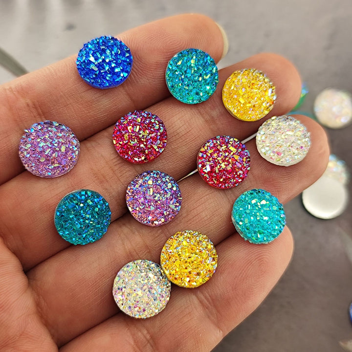 Sparkling acrylic mirror stones Kalsten