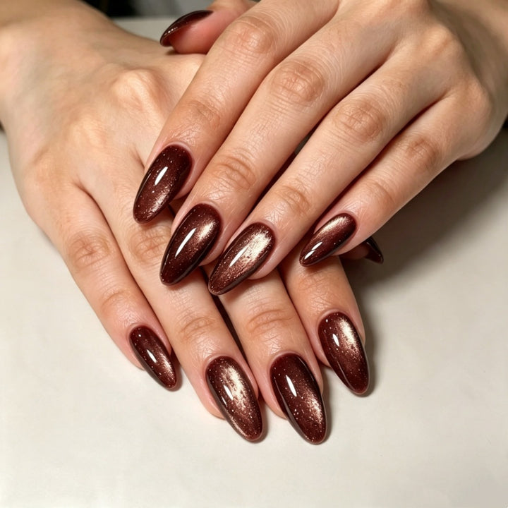 Stylish Ombre Effect Artificial Nails Kalsten
