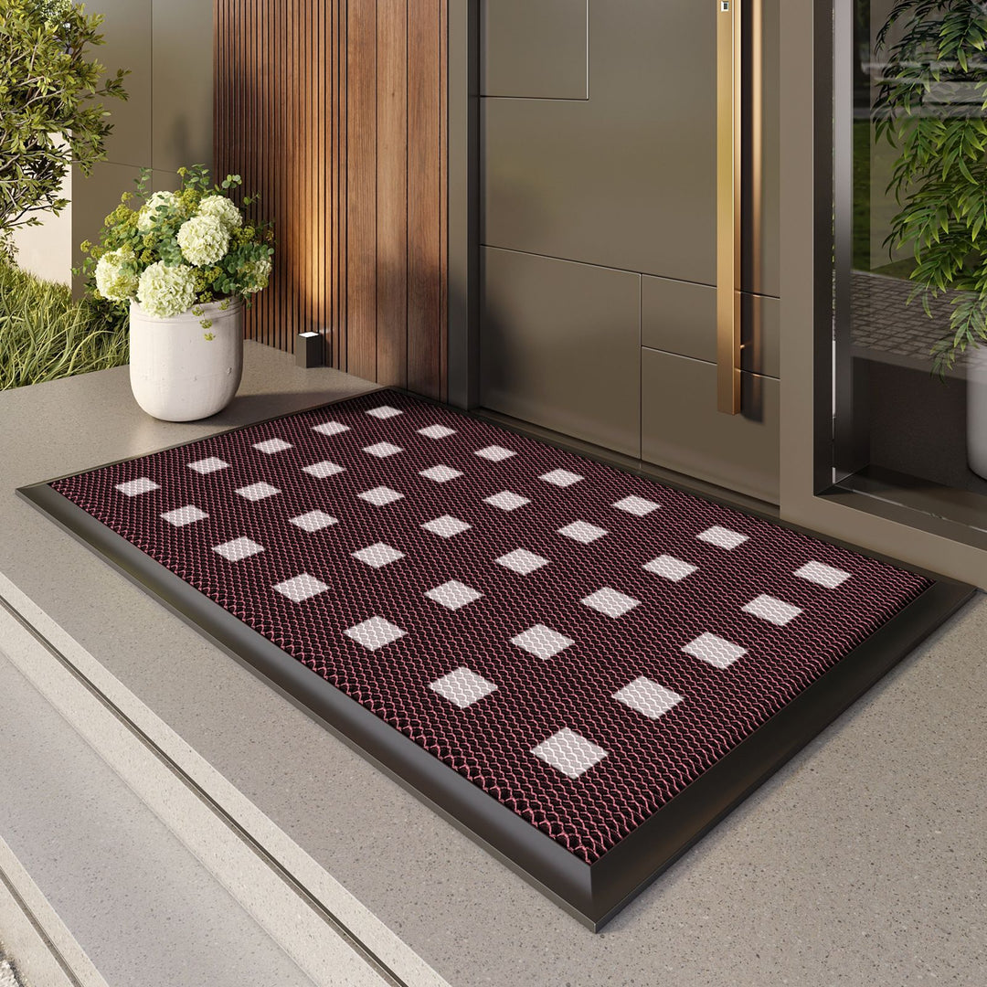 Stylish Paw Print Welcome Mat Kalsten