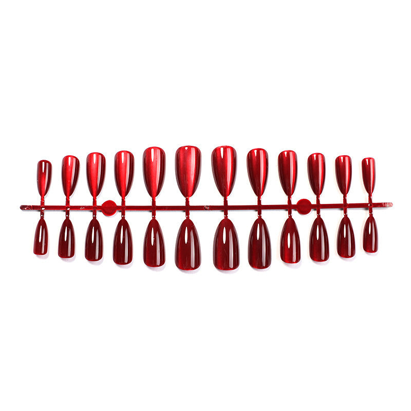 Acrylic Nail Set with Glossy Effect Kalsten