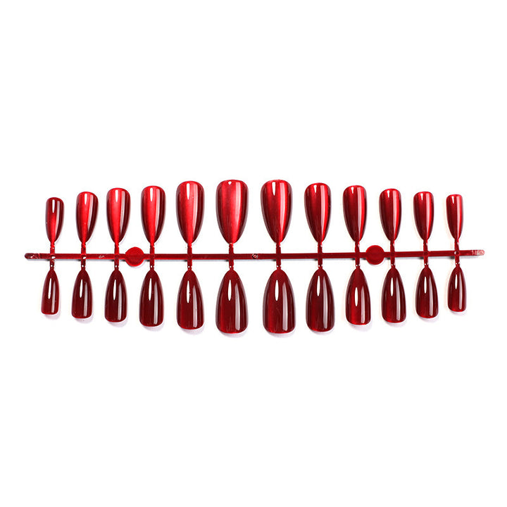 Acrylic Nail Set with Glossy Effect Kalsten
