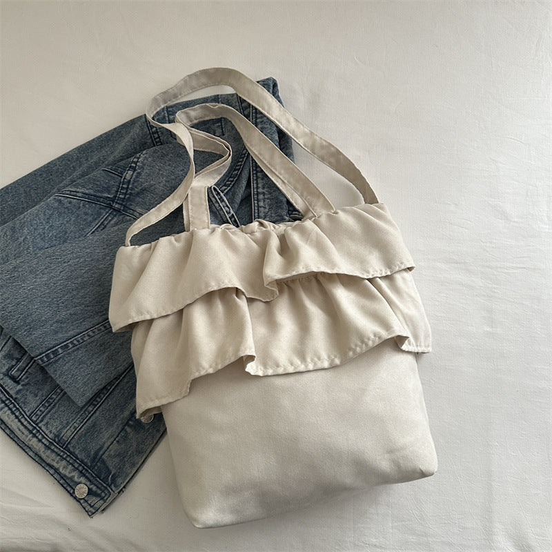 Chic Ruffled Tote Bag Kalsten