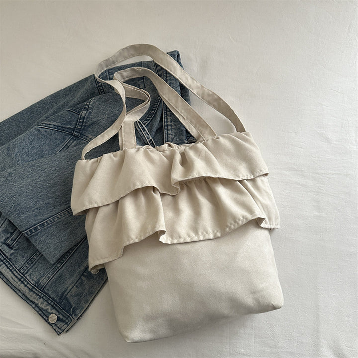 Chic Ruffled Tote Bag Kalsten