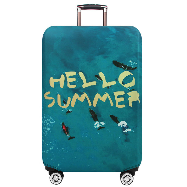Hard Shell Summer-Themed Luggage Kalsten