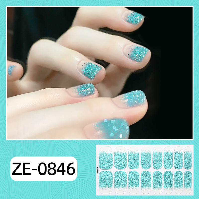 Glitter Ombre Nail Wraps