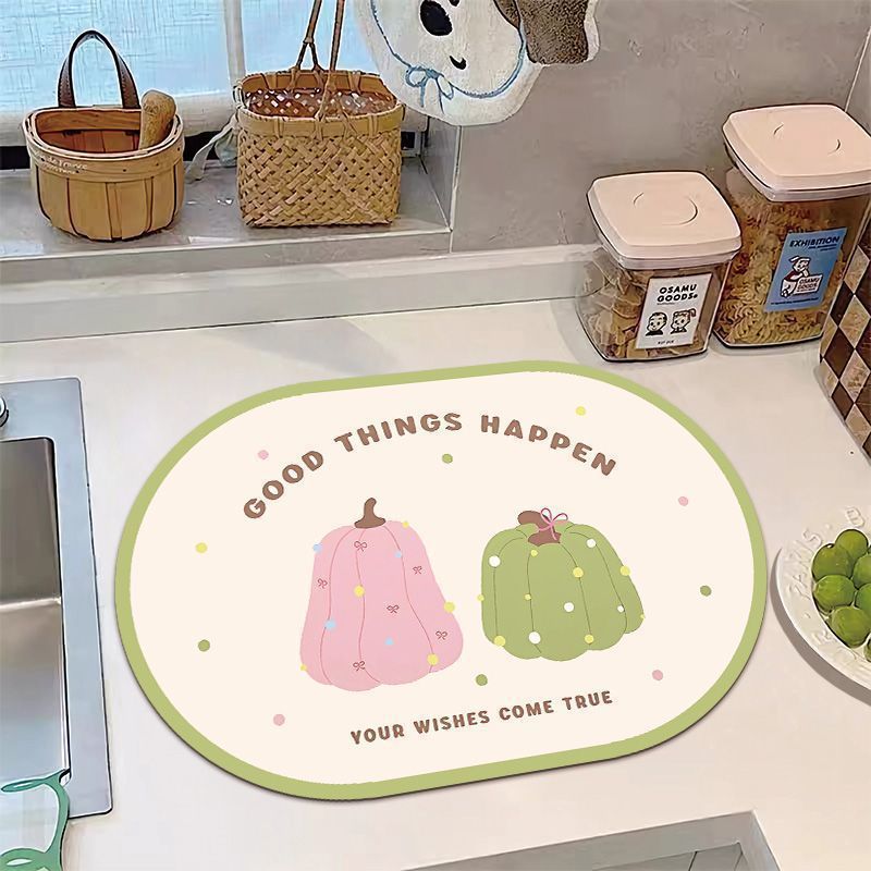 Decorative Motivational Kitchen Mat for Home Decor