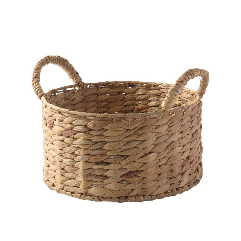 Handwoven storage basket with two handles Kalsten