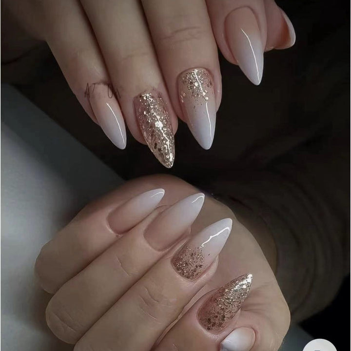 Chic Glamorous Press-On Nail Set