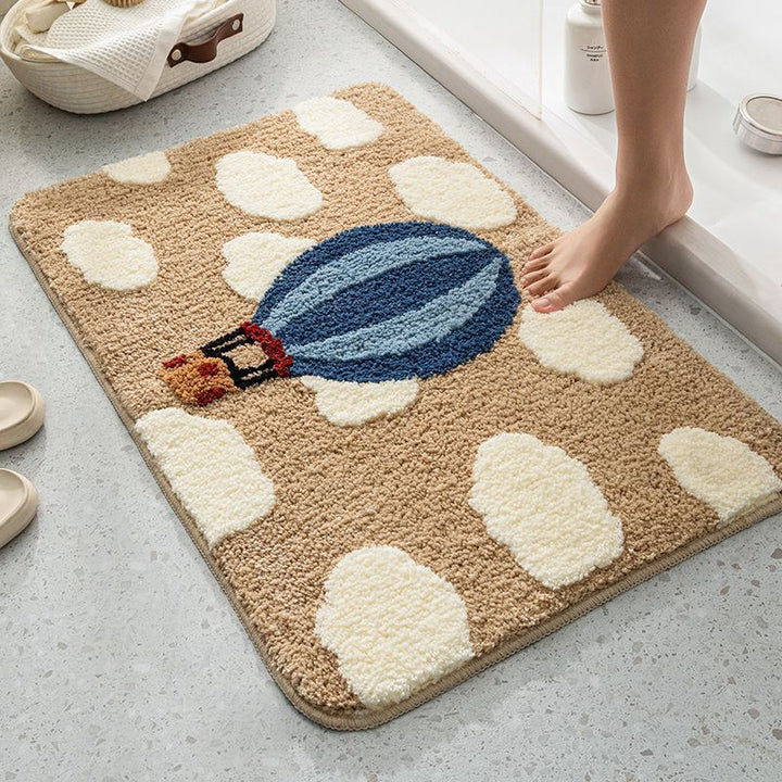 Cute Dog-Themed Bath Mat Kalsten